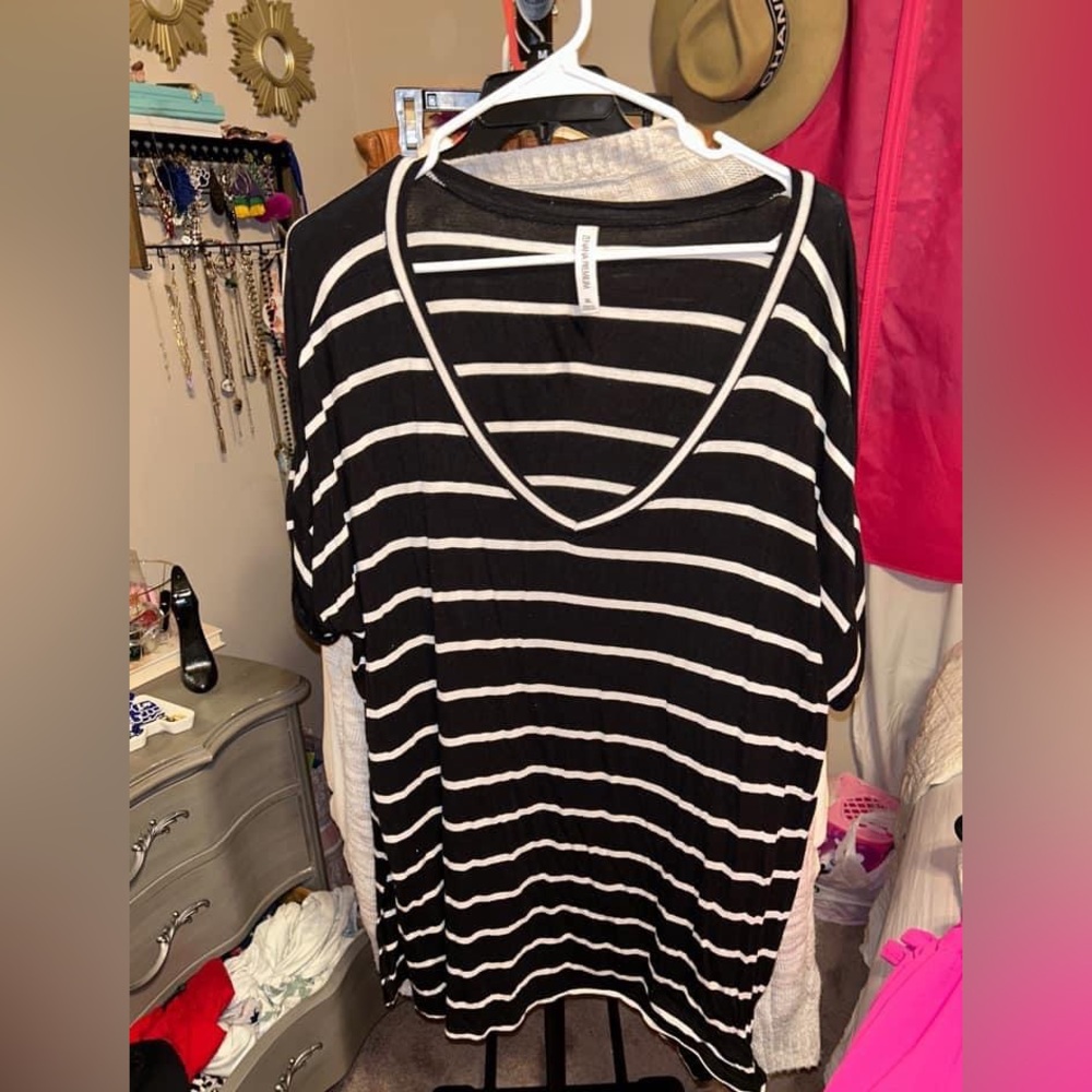 Black and White Strips.